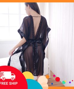 Áo choàng ngủ xuyên thấu sexy YLD021